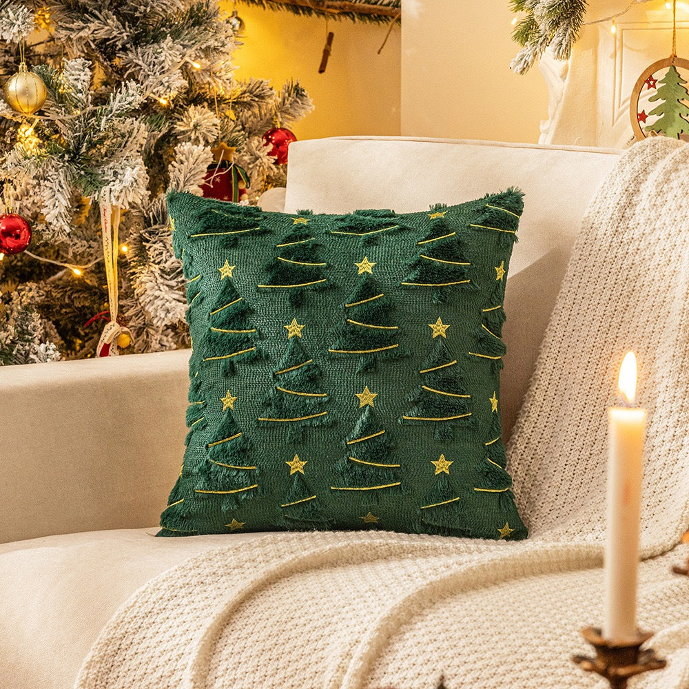 Sarung Bantal Kursi Sofa Christmas Natal - Cover Sarung Bantal 45x45 Dekorasi Natal Premium Series