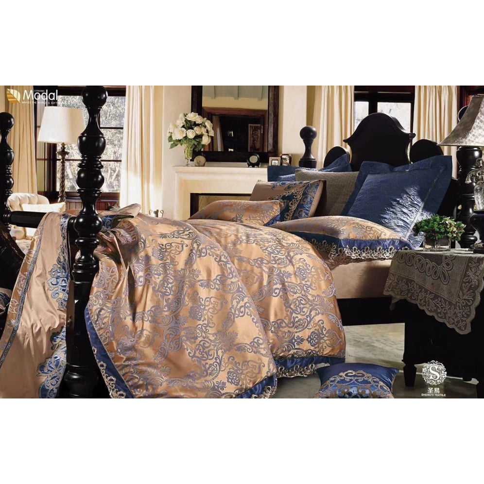 Bed Cover Sutera Silk King Size 180x200x40cm