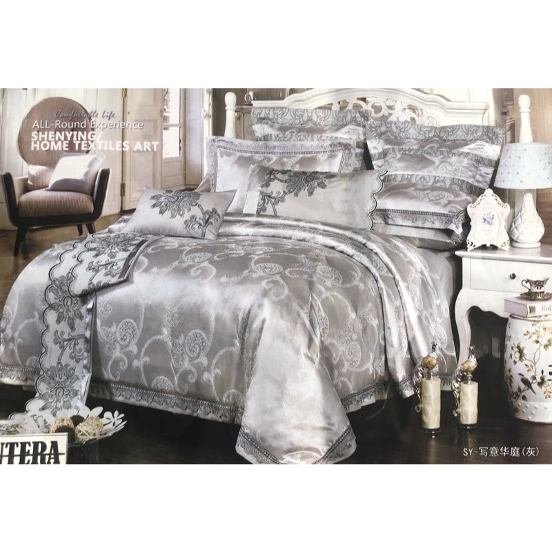 Bed Cover Sutera Silk King Size 180x200x40cm