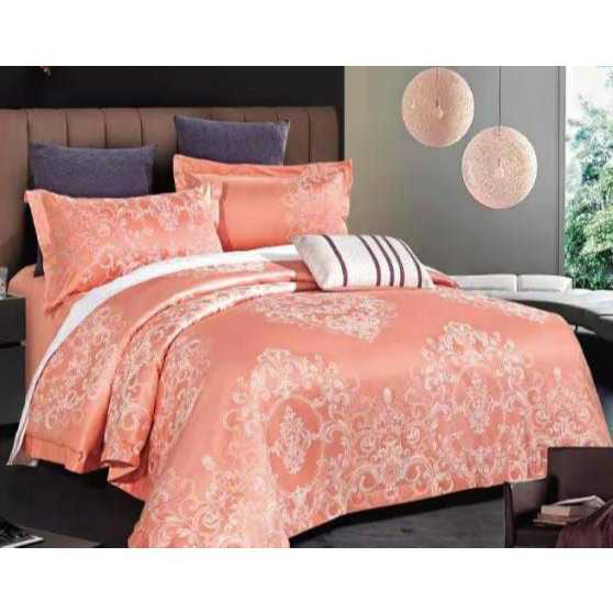 Bed Cover Pengantin Sutera Silk Import  - Extra King Size 200x200x40cm