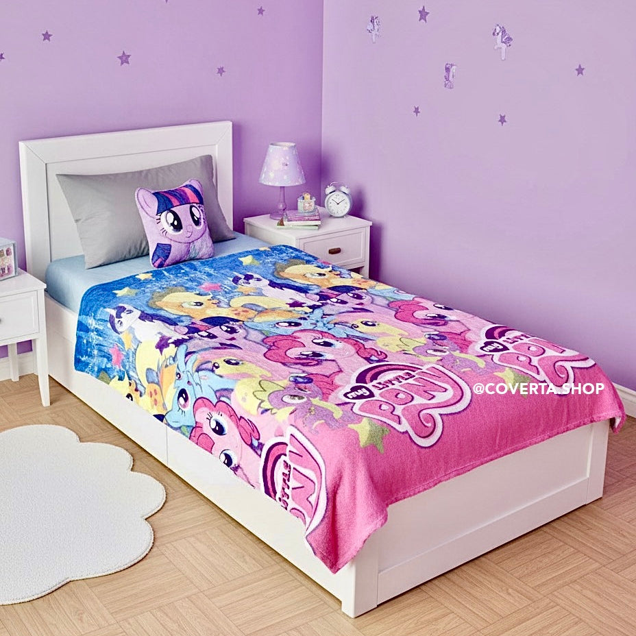 Selimut Bulu Karakter Anak Premium 120x200 Selimut Travel Anak Lembut