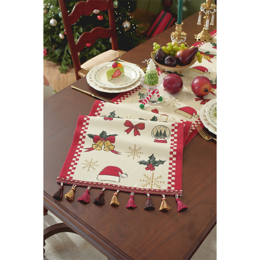 Table Runner Natal Premium Series | Taplak Meja Dekorasi Natal Christmas Ornament