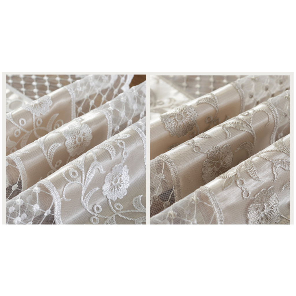 Table Runner Korean Premium Lace / Taplak Meja Tamu Panjang Renda
