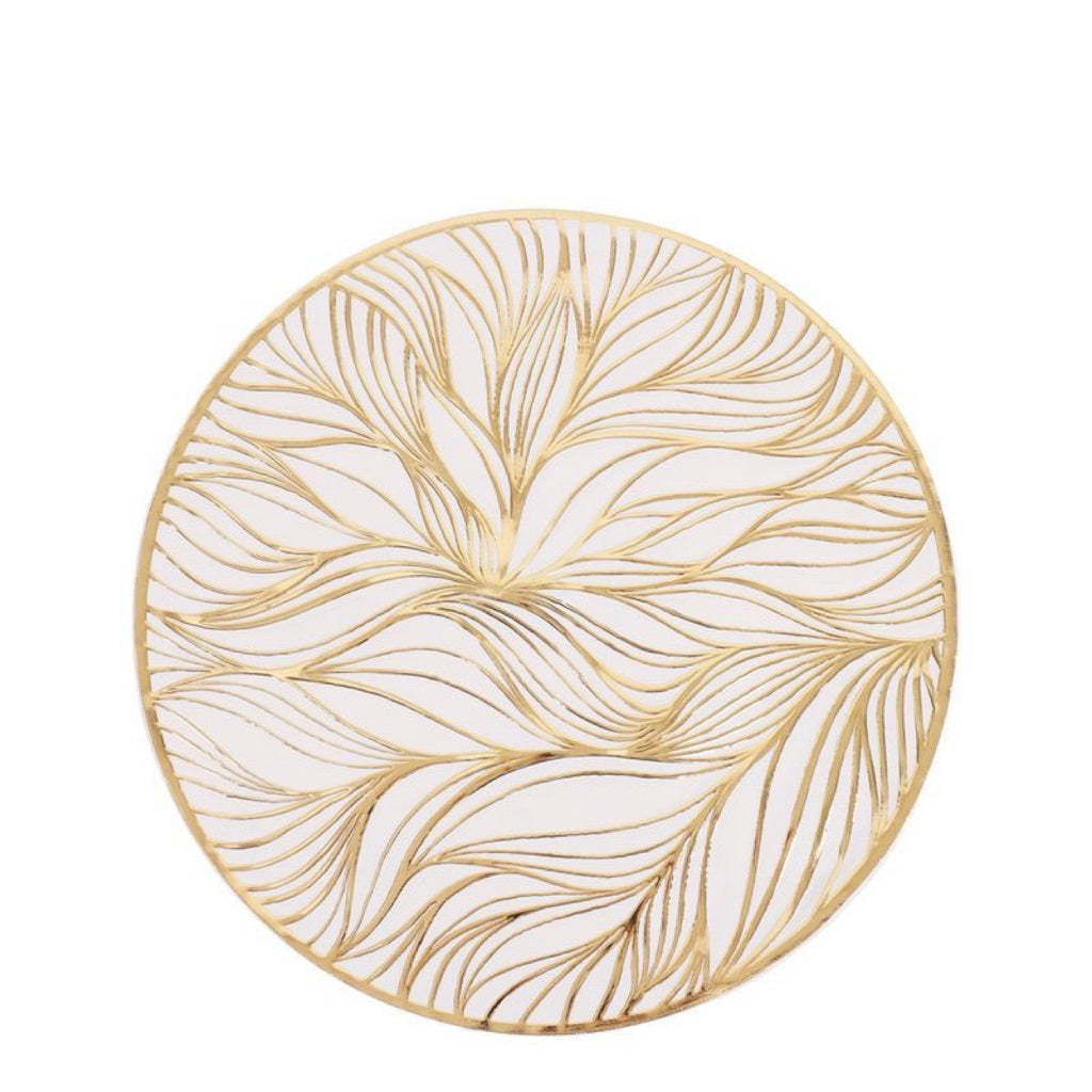 Placemat Waterproof Aesthetic | Tatakan Piring Anti Noda | Table Mat Elegant | Alas Meja Makan