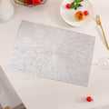 Placemat Waterproof Aesthetic | Tatakan Piring Anti Noda | Table Mat Elegant | Alas Meja Makan