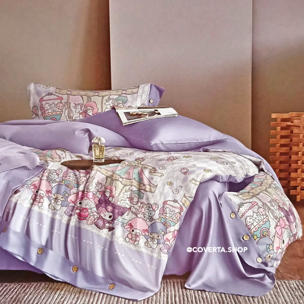 Sprei Katun Jepang - Single Size 90x200 / 100x200 / 120x200 Seprei Katun Premium Lembut