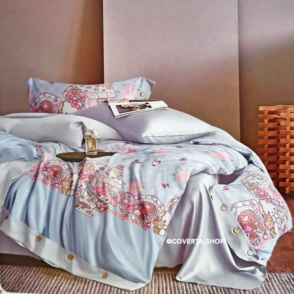 Sprei Katun Jepang - Single Size 90x200 / 100x200 / 120x200 Seprei Katun Premium Lembut