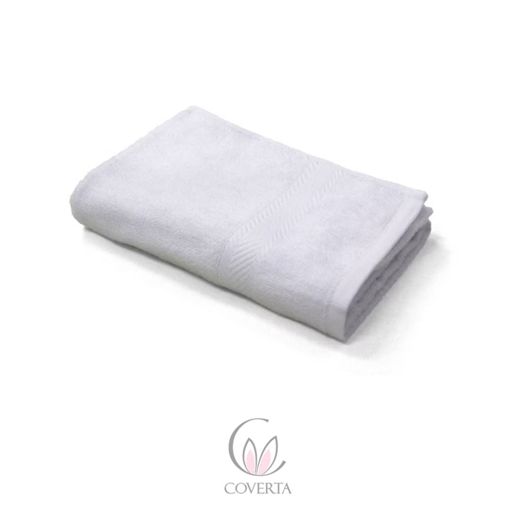 Handuk Hotel Premium Custom Bordir Logo - Grosir Handuk Salon - Handuk Klinik - Handuk Souvenir 100% Katun