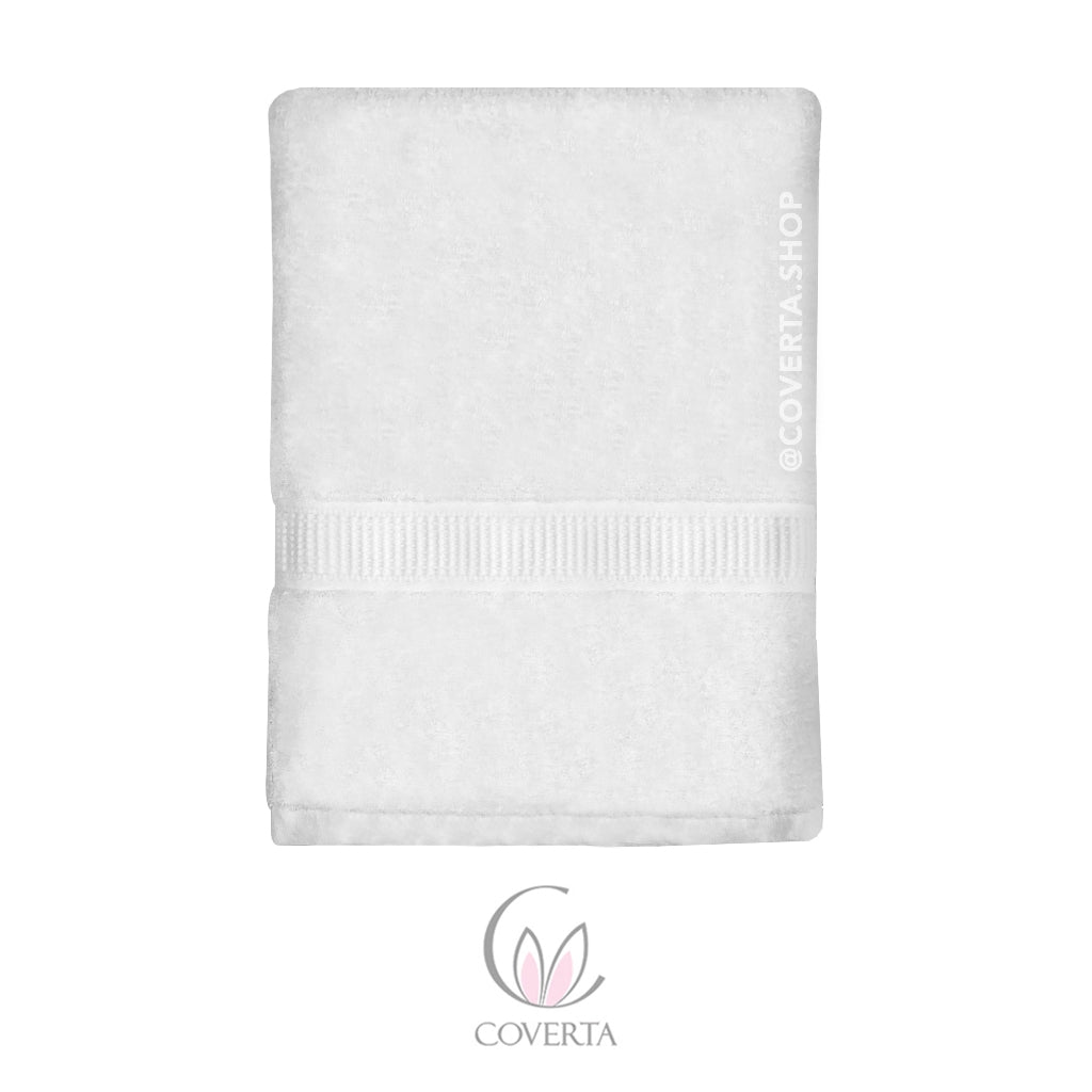 Handuk Hotel Premium Custom Bordir Logo - Grosir Handuk Salon - Handuk Klinik - Handuk Souvenir 100% Katun
