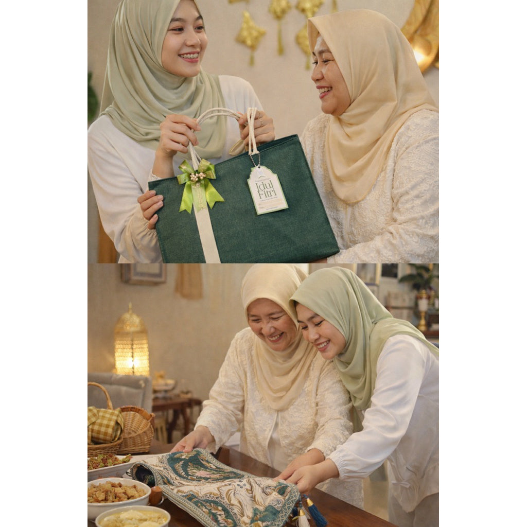 Tas Hampers Idul Fitri Premium – Kemasan Parcel Lebaran Estetik