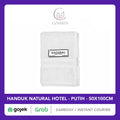 Handuk Towel 50x100cm | Anduk Mandi Dewasa | Handuk Hotel Putih Polos Natural