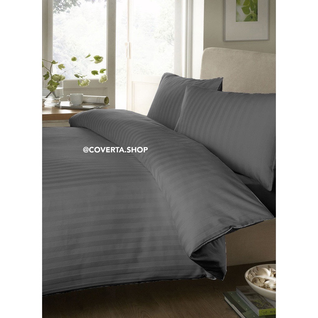 Coverta Bed Cover Set Dobby Aneka Warna | Sprei Set Bedcover | Betcover Hotel Single 90 / 100 / 120