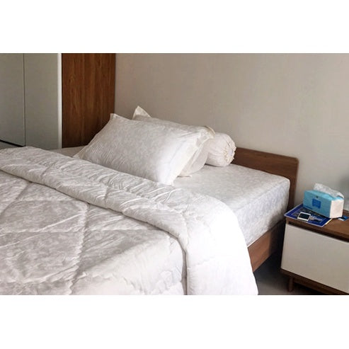 Sprei Single Bed | Seprei Katun Hotel Putih | Seprai Aesthetic 90/100/120x200x20cm