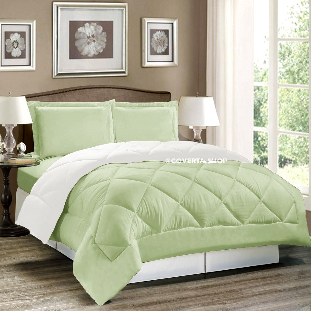 Badcover Set Aesthetic Polos Earth Tone | Bedcover Set Sprei 160x200 180x200 200x200
