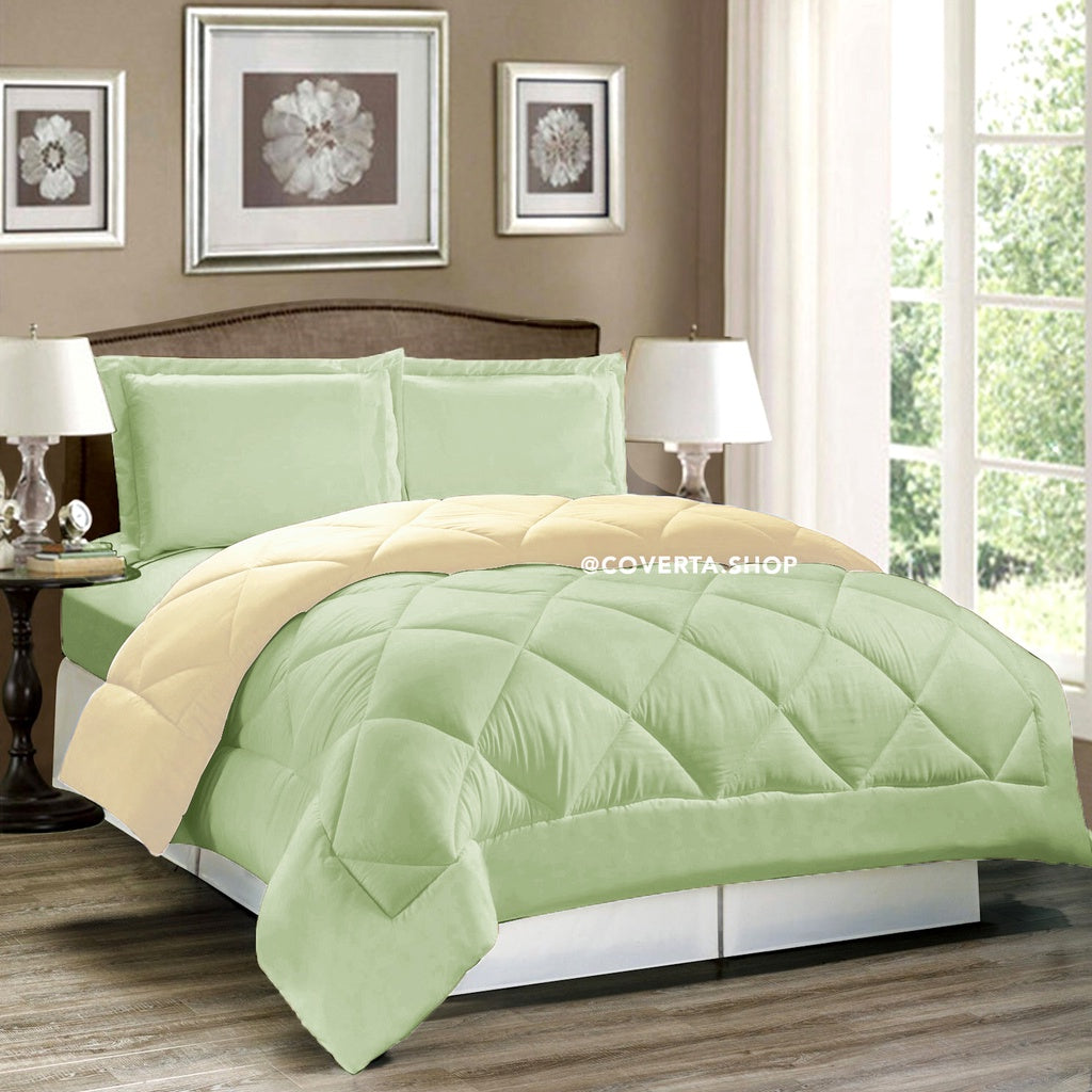 Badcover Set Aesthetic Polos Earth Tone | Bedcover Set Sprei 160x200 180x200 200x200