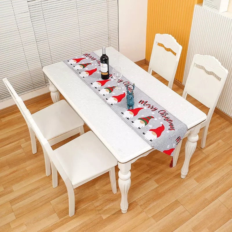 Table Runner Christmas Dekorasi Natal - Taplak Meja Natal Tenun 34x180cm