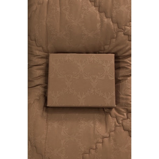 Bed Cover Polos Motif Emboss Set 180x200x30cm