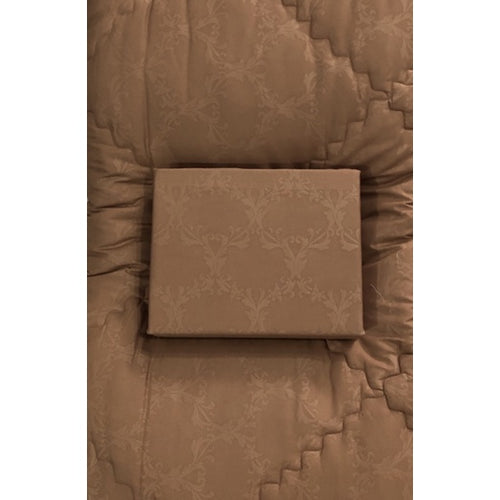 Bed Cover Polos Motif Emboss Set 180x200x30cm