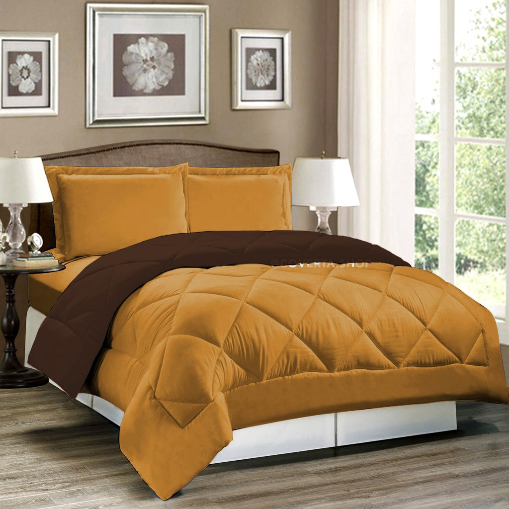 Badcover Set Aesthetic Polos Earth Tone | Bedcover Set Sprei 160x200 180x200 200x200